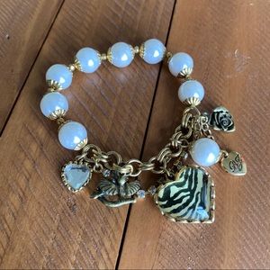 Betsey Johnson Pearl Bracelet